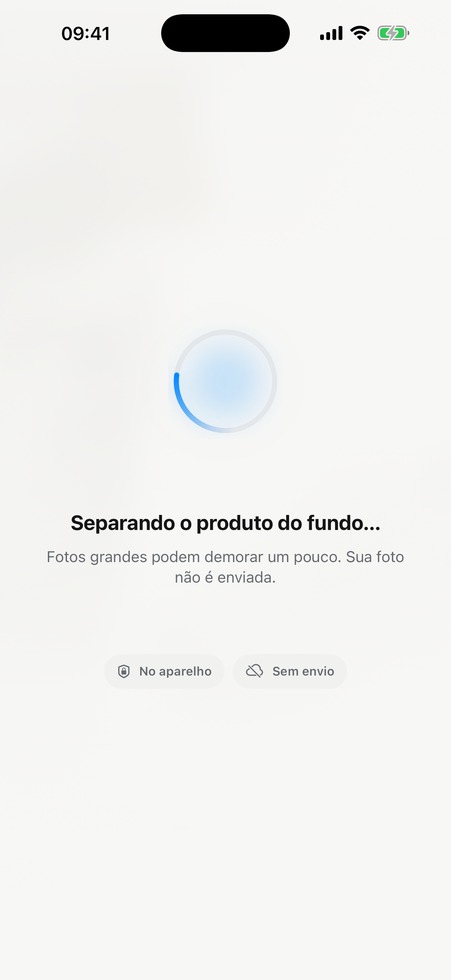 No aparelho — ItemShot