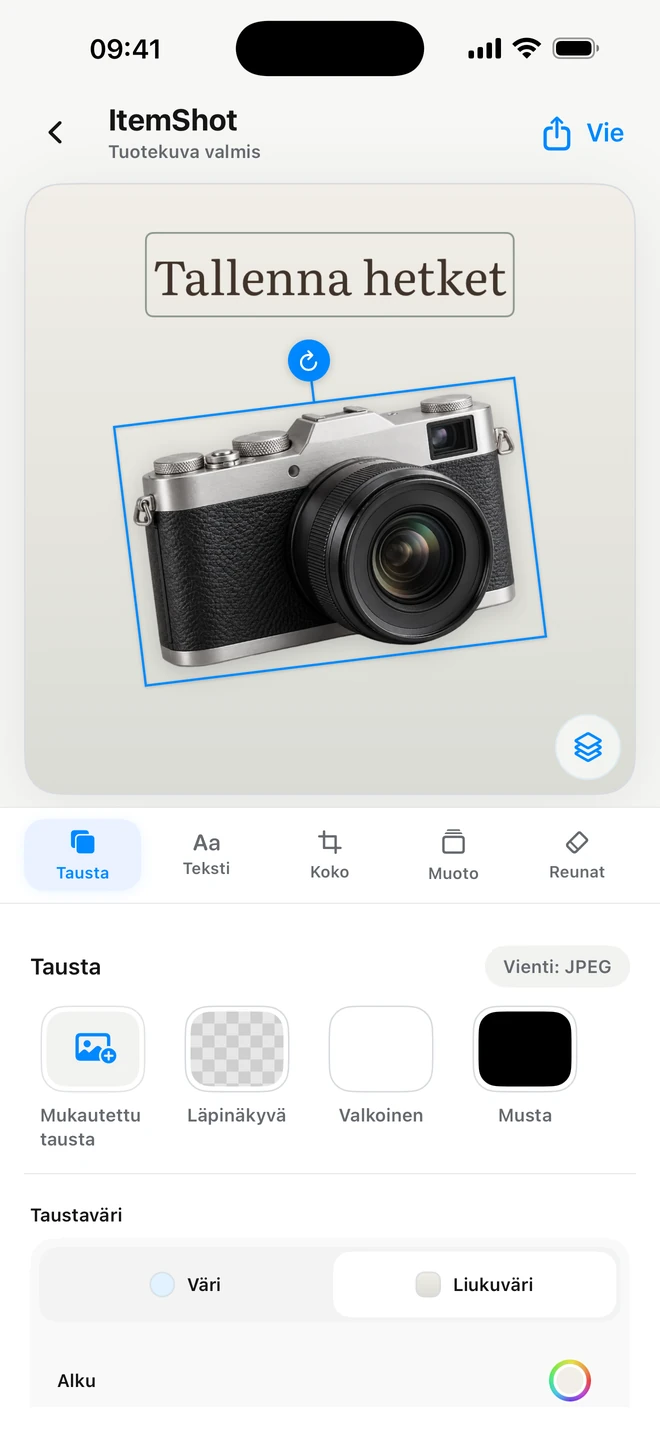 ItemShot iPhonessa — Studio